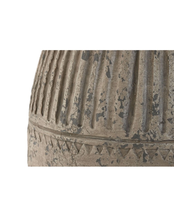 Vaso Home ESPRIT Beige Magnesio 28 x 28 x 48 cm Vaso Home ESPRIT Beige Magnesio 28 x 28 x 48 cm