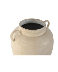 Vaso Home ESPRIT Bianco Metallo Tradizionale 27 x 27 x 37 cm Vaso Home ESPRIT Bianco Metallo Tradizionale 27 x 27 x 37 cm
