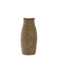Vaso Home ESPRIT Naturale Tropicale 16 x 16 x 40 cm Vaso Home ESPRIT Naturale Tropicale 16 x 16 x 40 cm