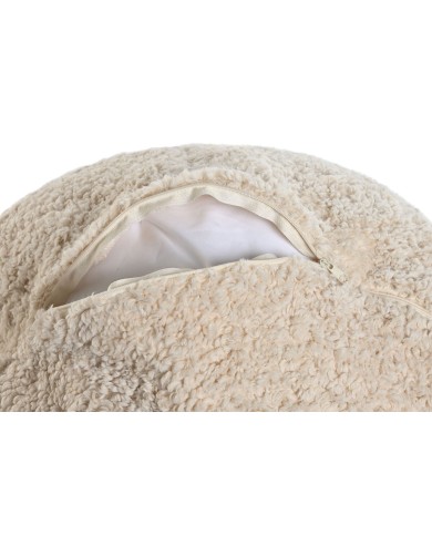 Cuscino Home ESPRIT Beige Boho 50 x 50 x 40 cm (2 Unità)