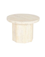 Tavolino Aggiuntivo Home ESPRIT Beige Magnesio 40 x 40 x 40 cm