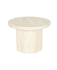 Tavolino Aggiuntivo Home ESPRIT Beige Magnesio 60 x 60 x 41,9 cm