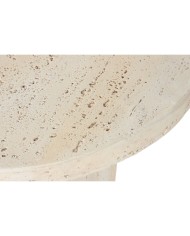 Tavolino Aggiuntivo Home ESPRIT Beige Magnesio 60 x 60 x 41,9 cm