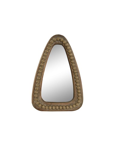 Specchio da parete Home ESPRIT Marrone Coloniale Palle 24 x 4 x 35 cm