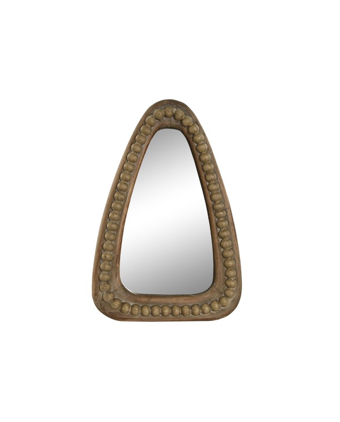 Specchio da parete Home ESPRIT Marrone Coloniale Palle 24 x 4 x 35 cm