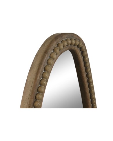 Specchio da parete Home ESPRIT Marrone Coloniale Palle 34 x 4 x 60 cm