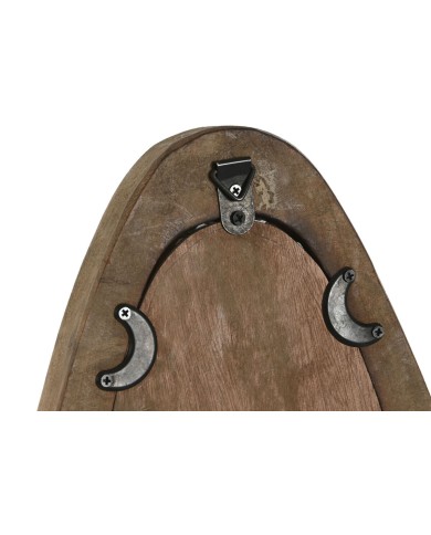 Specchio da parete Home ESPRIT Marrone Coloniale Palle 24 x 4 x 35 cm