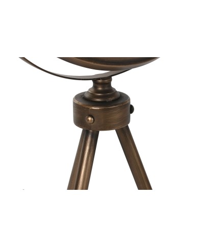 Orologio Home ESPRIT Metallo Cristallo 43 x 30 x 85 cm