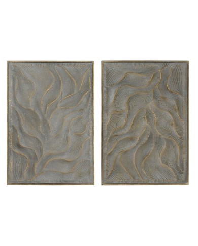 Decorazione da Parete Home ESPRIT Dorato Moderno 67,5 x 2,5 x 97 cm (2 Unità) Decorazione da Parete Home ESPRIT Dorato Moderno 67,5 x 2,5 x 97 cm (2 Unità)