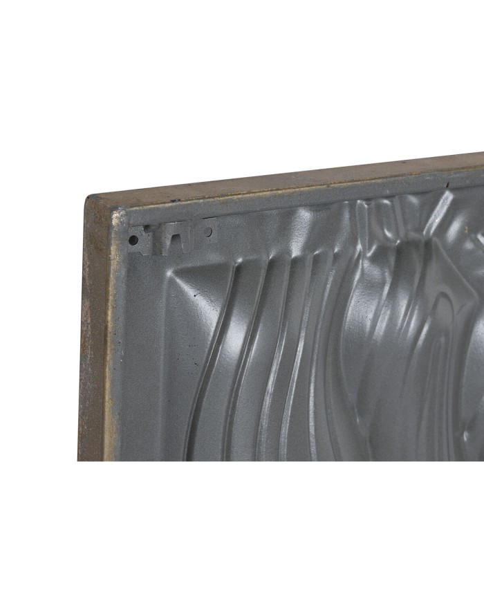 Decorazione da Parete Home ESPRIT Dorato Moderno 67,5 x 2,5 x 97 cm (2 Unità)