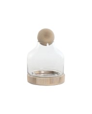 Vaso Home ESPRIT Trasparente Cristallo 24 x 22 x 32 cm Vaso Home ESPRIT Trasparente Cristallo 24 x 22 x 32 cm