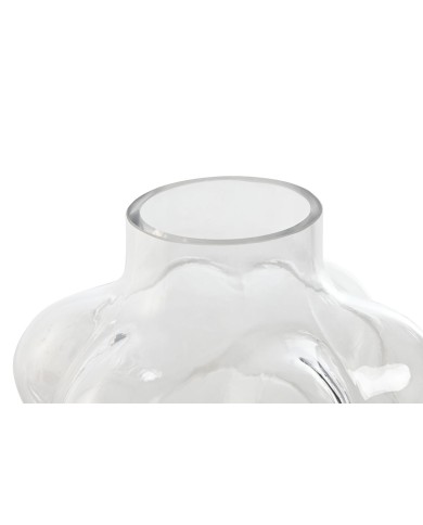 Vaso Home ESPRIT Trasparente Cristallo 19 x 19 x 24 cm Vaso Home ESPRIT Trasparente Cristallo 19 x 19 x 24 cm
