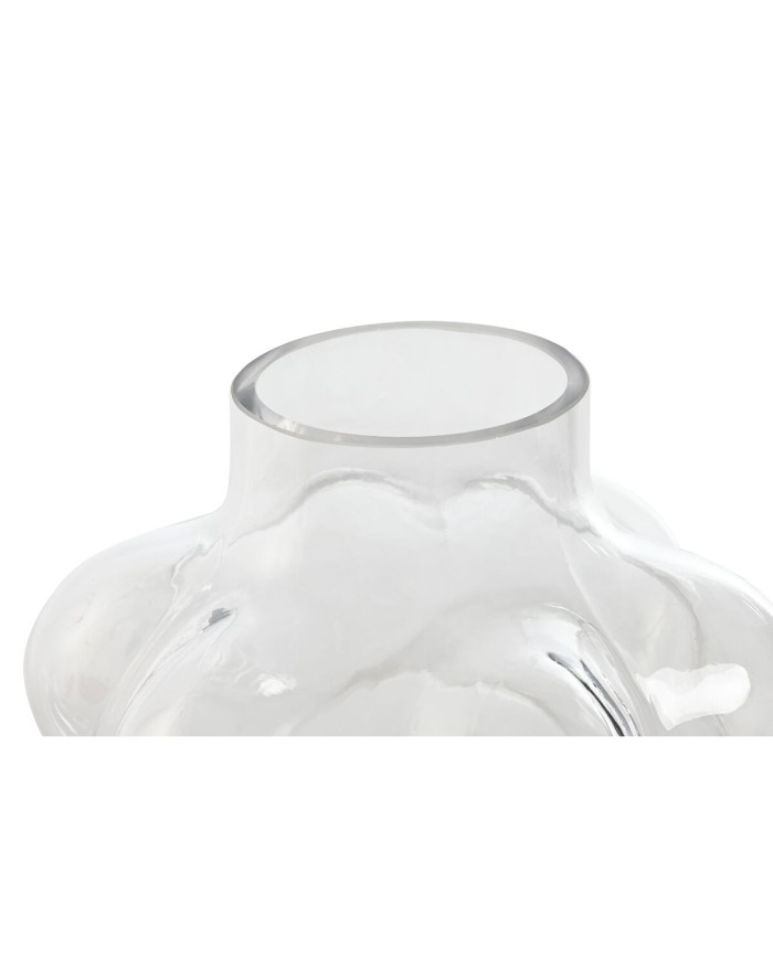 Vaso Home ESPRIT Trasparente Cristallo 19 x 19 x 24 cm Vaso Home ESPRIT Trasparente Cristallo 19 x 19 x 24 cm