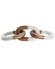 Decorazione da Parete Home ESPRIT Dorato 94,5 x 4,5 x 94,5 cm (2 Unità)