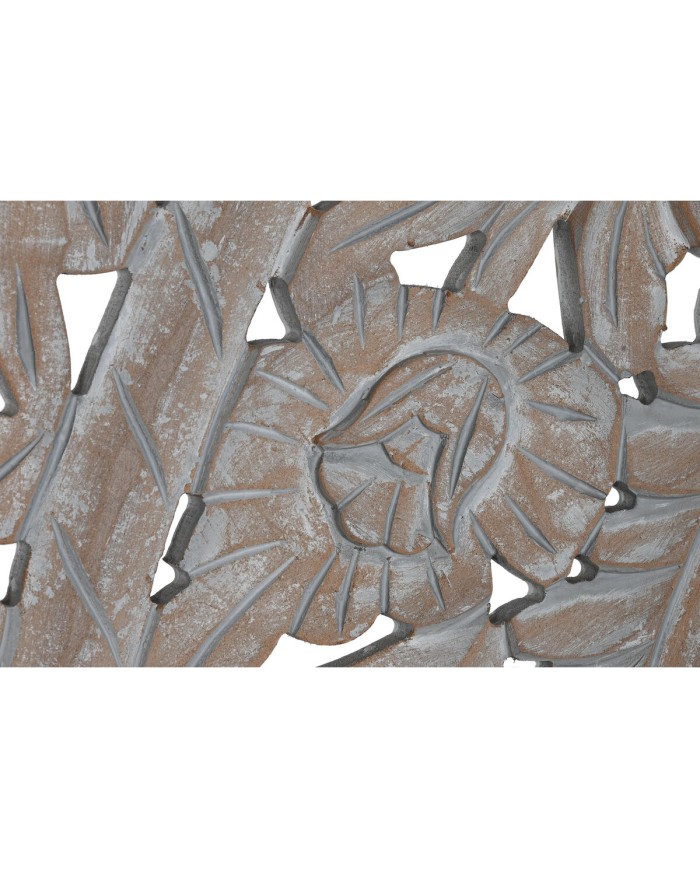 Testiera del Letto Home ESPRIT Grigio Legno MDF 180 x 3,5 x 180 cm Testiera del Letto Home ESPRIT Grigio Legno MDF 180 x 3,5 x 180 cm