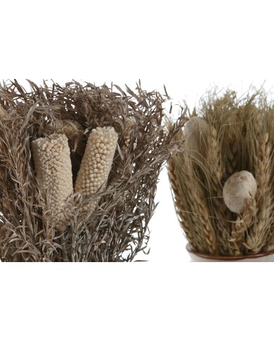 Pianta Decorativa Home ESPRIT Fiore 13 x 13 x 25 cm (2 Unità) (12 Unità)