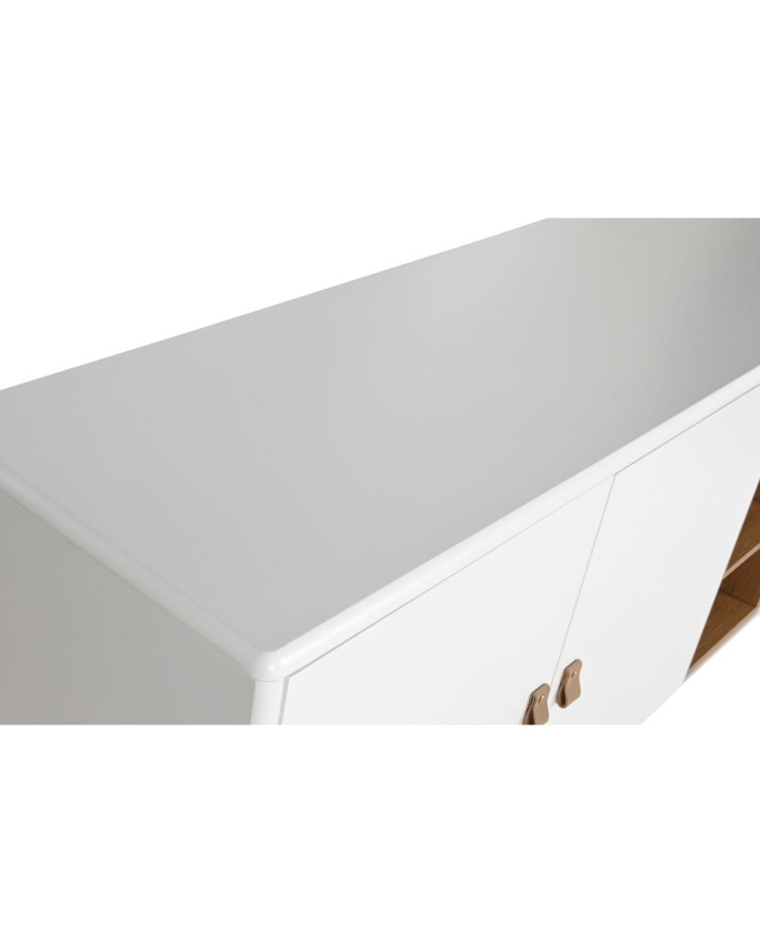 Credenza Home ESPRIT Bianco Naturale 180 x 40 x 75 cm Credenza Home ESPRIT Bianco Naturale 180 x 40 x 75 cm