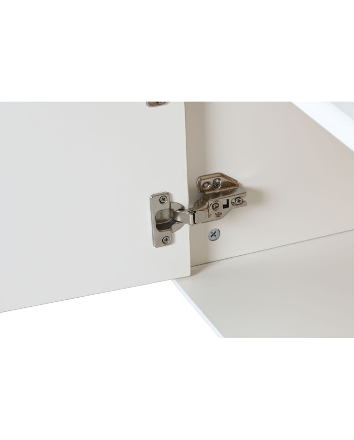 Mobile TV Home ESPRIT Bianco Naturale polipropilene Legno MDF 140 x 40 x 55 cm