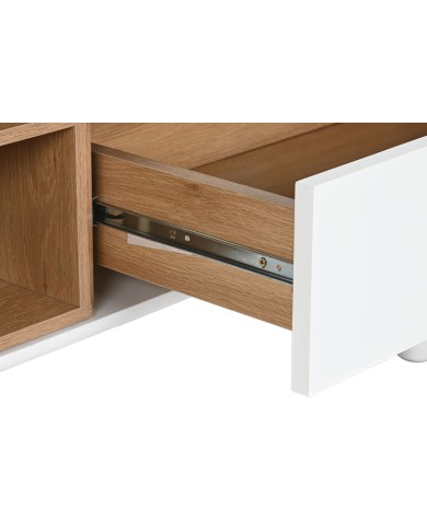 Credenza Home ESPRIT Bianco Naturale 180 x 40 x 75 cm Credenza Home ESPRIT Bianco Naturale 180 x 40 x 75 cm