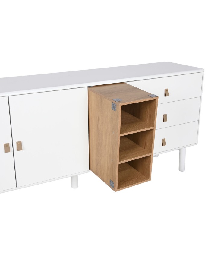 Credenza Home ESPRIT Bianco Naturale 180 x 40 x 75 cm Credenza Home ESPRIT Bianco Naturale 180 x 40 x 75 cm