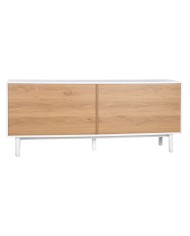 Credenza Home ESPRIT Bianco Naturale 180 x 40 x 75 cm Credenza Home ESPRIT Bianco Naturale 180 x 40 x 75 cm