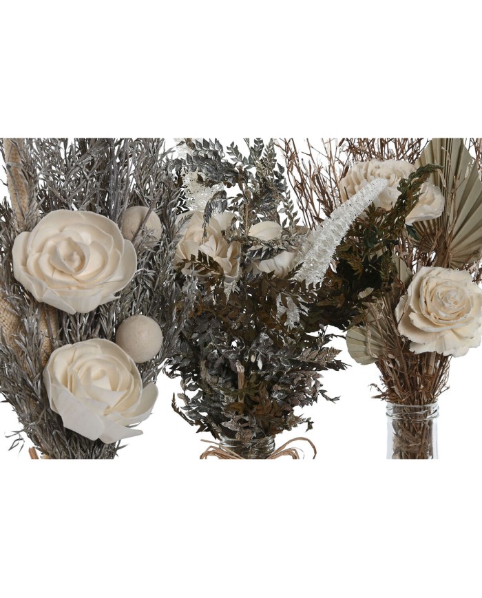 Pianta Decorativa Home ESPRIT Cristallo Fiore 11 x 11 x 40 cm (3 Unità) Pianta Decorativa Home ESPRIT Cristallo Fiore 11 x 11 x 40 cm (3 Unità)