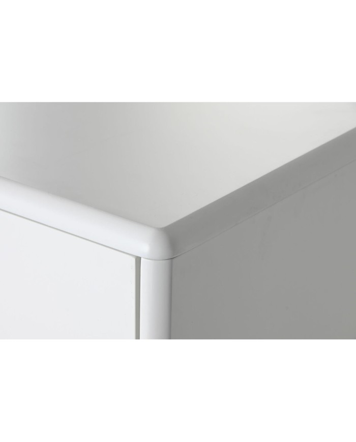 Cassettiera Home ESPRIT Bianco Naturale polipropilene Legno MDF 120 x 40 x 75 cm Cassettiera Home ESPRIT Bianco Naturale polipropilene Legno MDF 120 x 40 x 75 cm