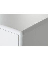 Cassettiera Home ESPRIT Bianco Naturale polipropilene Legno MDF 120 x 40 x 75 cm Cassettiera Home ESPRIT Bianco Naturale polipropilene Legno MDF 120 x 40 x 75 cm