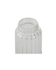 Set olio e aceto Home ESPRIT Trasparente Naturale Bambù Cristallo 18,5 x 9,3 x 24 cm