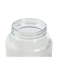 Dispenser di Acqua Home ESPRIT Trasparente Metallo Silicone Cristallo ABS 15 x 20 x 23 cm