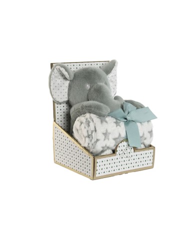 Set Regalo per Neonati Home ESPRIT Azzurro Verde Rosa Poliestere (3 Unità) Set Regalo per Neonati Home ESPRIT Azzurro Verde Rosa Poliestere (3 Unità)