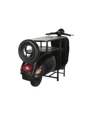 Portabottiglie Home ESPRIT Marrone Nero Ferro Legno di mango 195 x 70 x 106 cm Portabottiglie Home ESPRIT Marrone Nero Ferro Legno di mango 195 x 70 x 106 cm