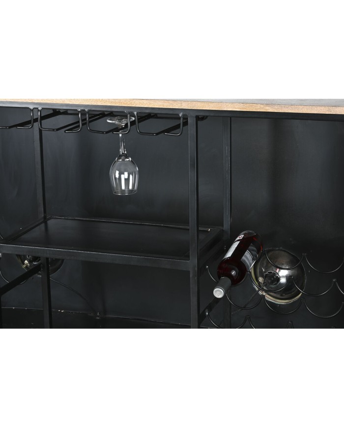 Mobile bar Home ESPRIT Bianco Marrone Turchese 157 x 52 x 90 cm Mobile bar Home ESPRIT Bianco Marrone Turchese 157 x 52 x 90 cm