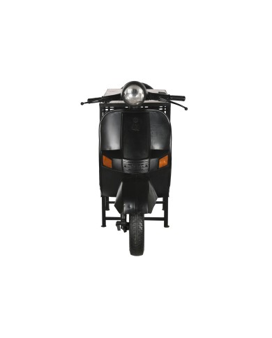 Portabottiglie Home ESPRIT Marrone Nero Ferro Legno di mango 195 x 70 x 106 cm