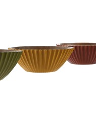 Insalatiera Home ESPRIT Giallo Verde Corallo Legno di mango 30 x 30 x 12 cm (3 Unità) Insalatiera Home ESPRIT Giallo Verde Corallo Legno di mango 30 x 30 x 12 cm (3 Unità)