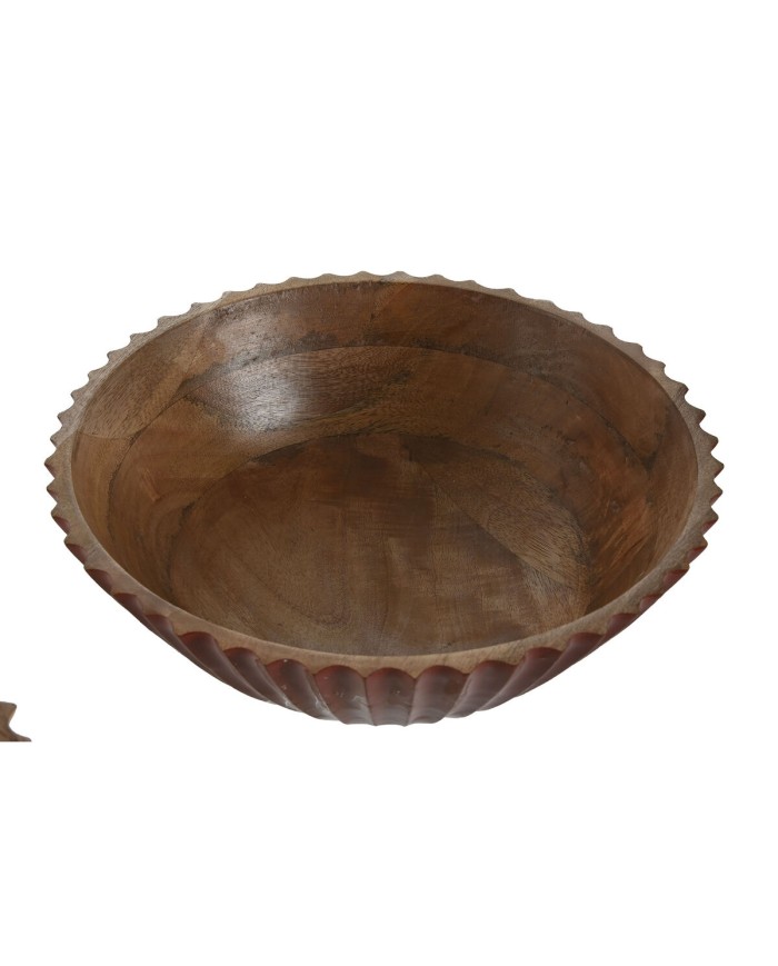 Insalatiera Home ESPRIT Giallo Verde Corallo Legno di mango 30 x 30 x 12 cm (3 Unità) Insalatiera Home ESPRIT Giallo Verde Corallo Legno di mango 30 x 30 x 12 cm (3 Unità)