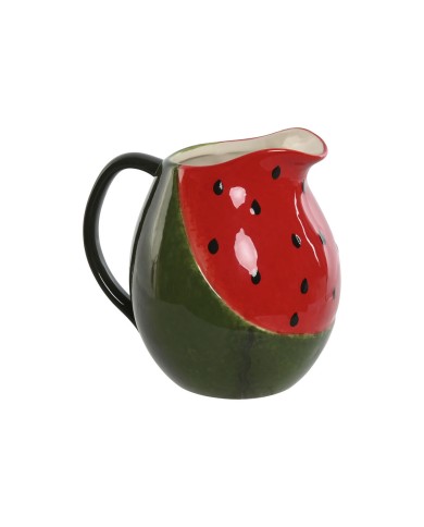 Brocca Home ESPRIT Rosso Verde Gres Anguria Moderno Brocca Home ESPRIT Rosso Verde Gres Anguria Moderno