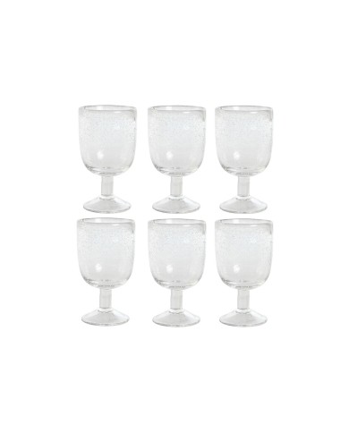 Set di Bicchieri Home ESPRIT Trasparente Cristallo 300 ml 8 x 8 x 14 cm (6 Unità) Set di Bicchieri Home ESPRIT Trasparente Cristallo 300 ml 8 x 8 x 14 cm (6 Unità)