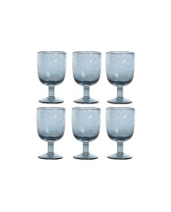 Set di Bicchieri Home ESPRIT Ambra Cristallo 300 ml 8 x 8 x 14 cm (6 Unità)