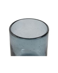 Set di Bicchieri Home ESPRIT Azzurro Cristallo 320 ml (6 Unità)