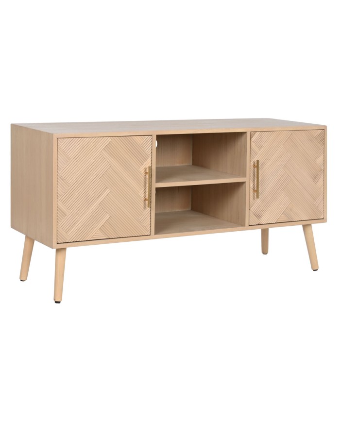 Mobile TV Home ESPRIT Naturale Legno di paulownia Legno MDF 120 x 40 x 60 cm Mobile TV Home ESPRIT Naturale Legno di paulownia Legno MDF 120 x 40 x 60 cm