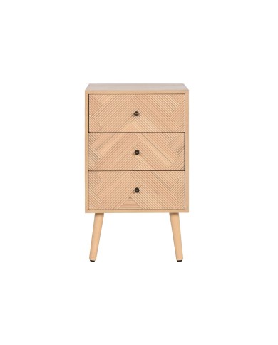 Comodino Home ESPRIT Naturale Legno di paulownia Legno MDF 42 x 34 x 70 cm Comodino Home ESPRIT Naturale Legno di paulownia Legno MDF 42 x 34 x 70 cm