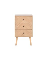 Comodino Home ESPRIT Naturale Legno di paulownia Legno MDF 42 x 34 x 70 cm Comodino Home ESPRIT Naturale Legno di paulownia Legno MDF 42 x 34 x 70 cm
