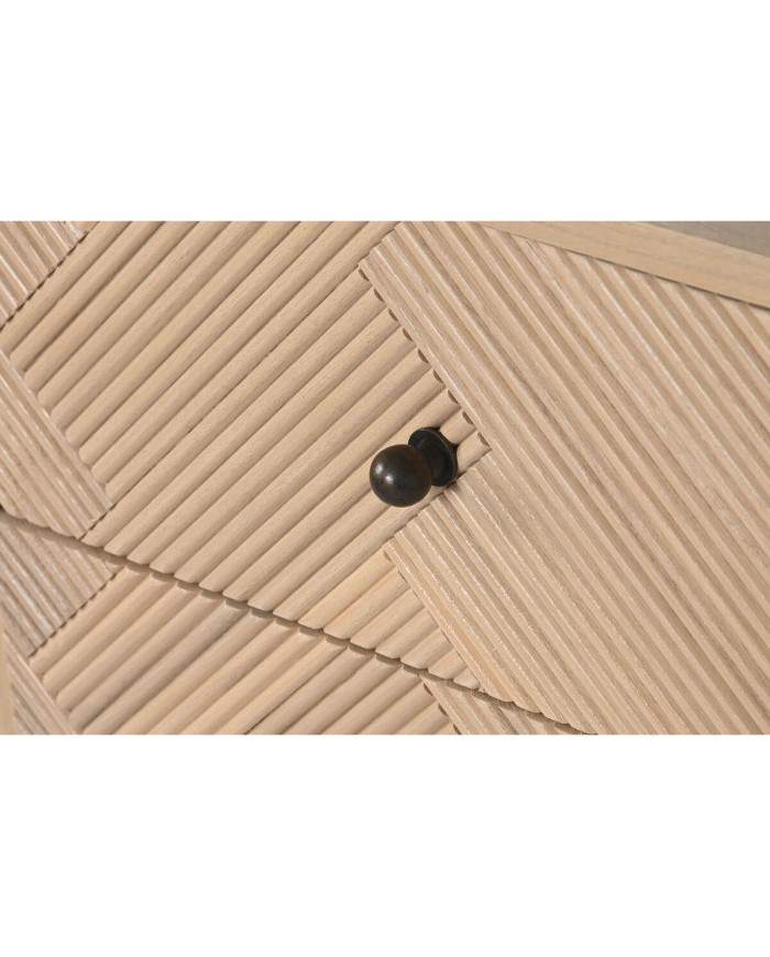 Comodino Home ESPRIT Naturale Legno di paulownia Legno MDF 42 x 34 x 70 cm Comodino Home ESPRIT Naturale Legno di paulownia Legno MDF 42 x 34 x 70 cm