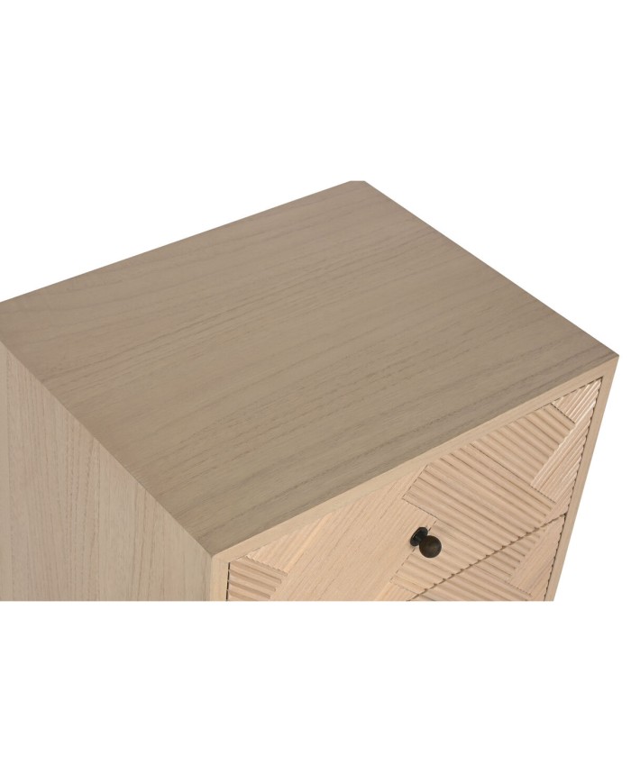 Comodino Home ESPRIT Naturale Legno di paulownia Legno MDF 42 x 34 x 70 cm Comodino Home ESPRIT Naturale Legno di paulownia Legno MDF 42 x 34 x 70 cm