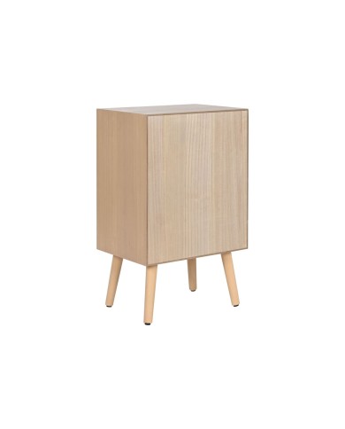 Comodino Home ESPRIT Naturale Legno di paulownia Legno MDF 42 x 34 x 70 cm