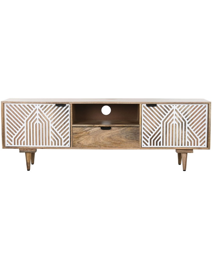 Mobile TV Home ESPRIT Bianco Legno di mango 160 x 41 x 55 cm Mobile TV Home ESPRIT Bianco Legno di mango 160 x 41 x 55 cm