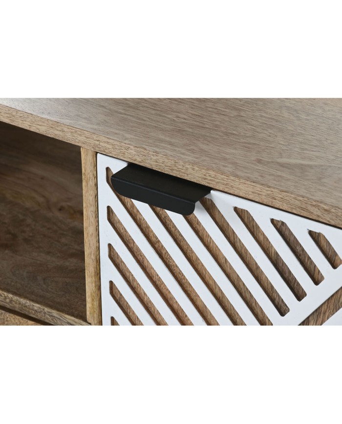 Mobile TV Home ESPRIT Bianco Legno di mango 160 x 41 x 55 cm Mobile TV Home ESPRIT Bianco Legno di mango 160 x 41 x 55 cm