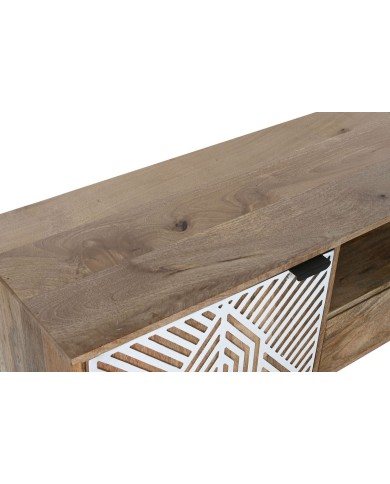 Mobile TV Home ESPRIT Bianco Legno di mango 160 x 41 x 55 cm Mobile TV Home ESPRIT Bianco Legno di mango 160 x 41 x 55 cm