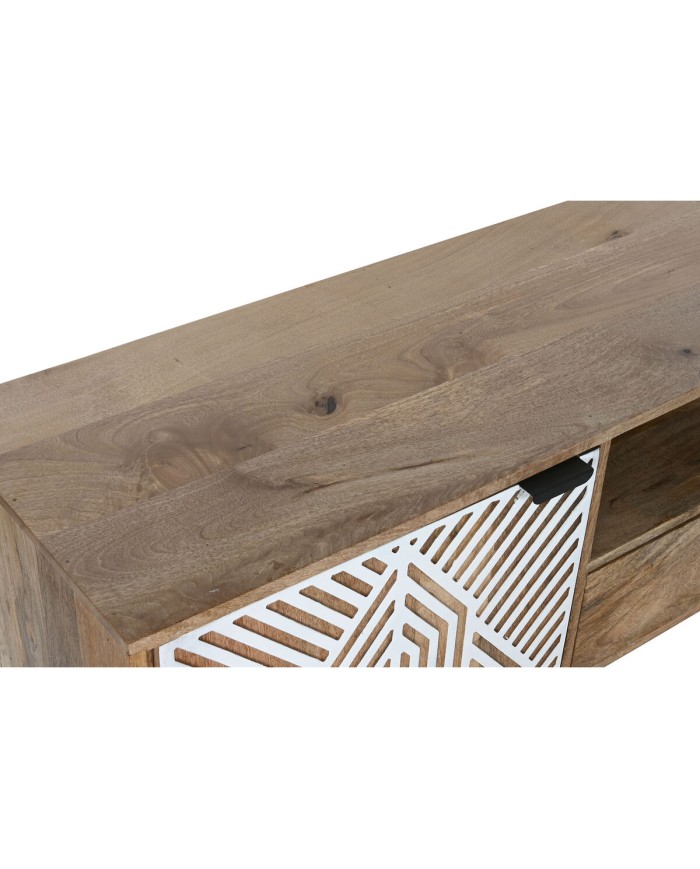 Mobile TV Home ESPRIT Bianco Legno di mango 160 x 41 x 55 cm Mobile TV Home ESPRIT Bianco Legno di mango 160 x 41 x 55 cm